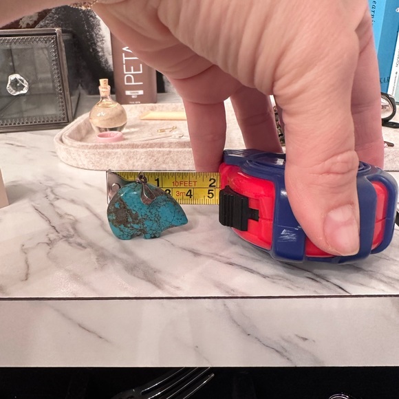 Beautiful Turquoise Bear - Picture 6 of 7